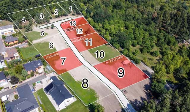 Prodej stavebního pozemku 1 060 m², Kolín