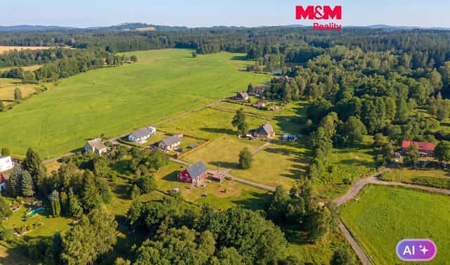 Prodej stavebního pozemku 830 m², Rumburk – Rumburk 3-Dolní Křečany, okres Děčín