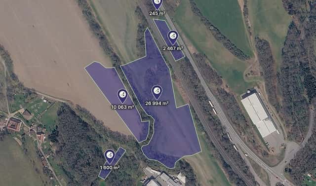 Prodej pole 41 369 m², Skrchov, okres Blansko