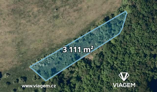 Prodej pole 3 111 m², Šarovy, okres Zlín