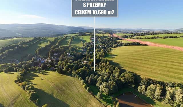 Prodej stavebního pozemku 10 690 m², Zlatá Olešnice, okres Trutnov