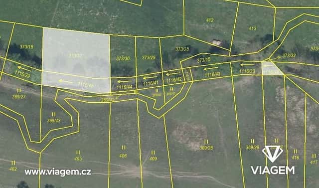 Prodej pole 800 m², Sedliště, okres Plzeň-jih