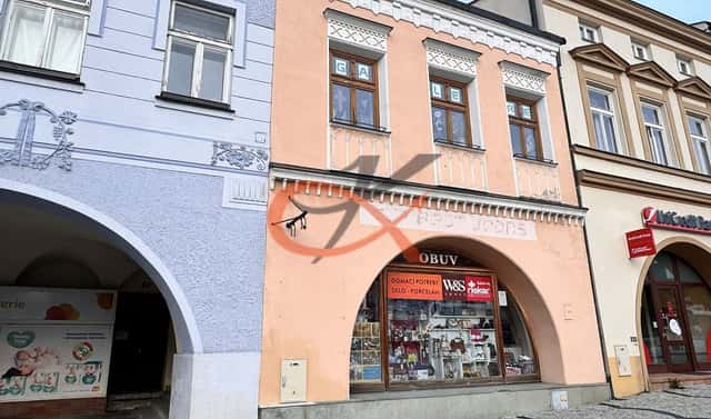 Prodej obchodních prostor 345 m², Náměstí, Valašské Meziříčí, okres Vsetín