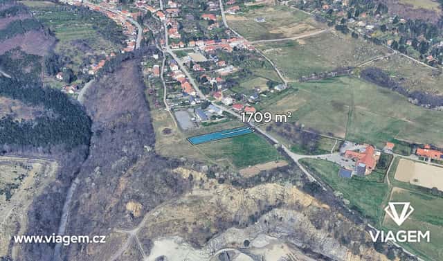 Prodej komerčního pozemku 1 709 m², Olšany, okres Vyškov