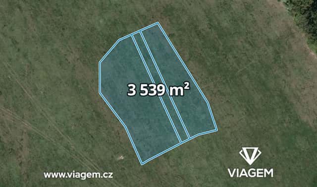 Prodej pole 3 539 m², Záhorovice, okres Uherské Hradiště