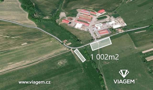 Prodej zahrady 695 m², Újezd, okres Zlín