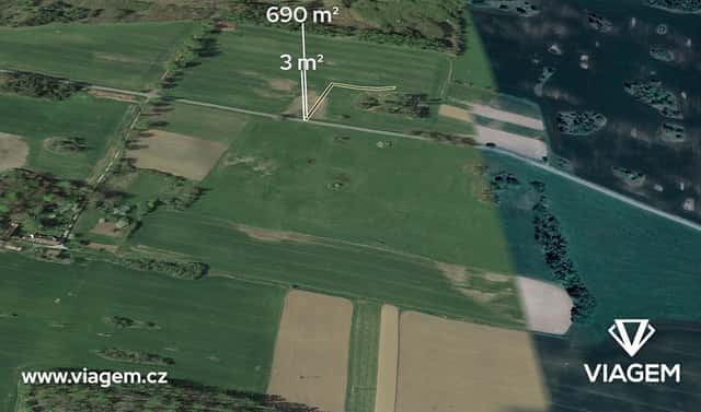 Prodej pole 577 m², Oslavička, okres Žďár nad Sázavou