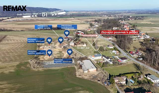 Prodej komerčního objektu (jiného typu) 2 764 m², Vražné, okres Nový Jičín