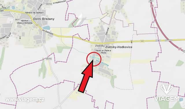 Prodej pole 465 m², Zlatníky-Hodkovice, okres Praha-západ