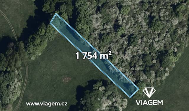 Prodej pole 877 m², Hrubá Vrbka, okres Hodonín