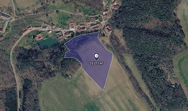 Prodej pole 23 277 m², Letovice, okres Blansko