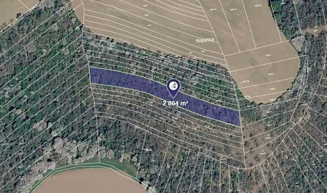 Prodej louky 2 864 m², Cetechovice, okres Kroměříž