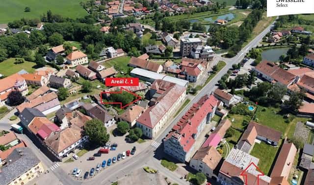 Prodej obchodních prostor 3 100 m², náměstí T. G. Masaryka, Dašice, okres Pardubice