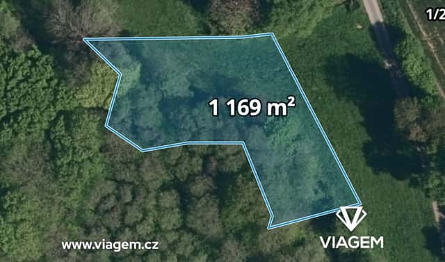 Prodej zahrady 883 m², Újezd, okres Zlín