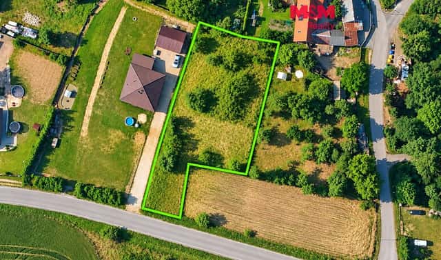 Prodej stavebního pozemku 1 771 m², Kozmice – Kácova Lhota, okres Benešov