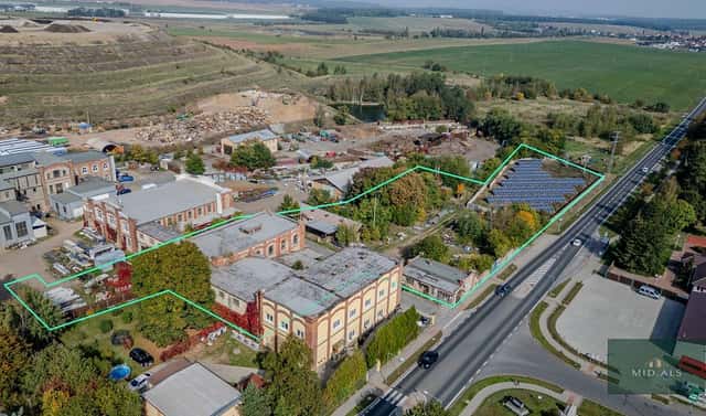 Prodej výrobních prostor 8 824 m², Plzeňská, Zbůch, okres Plzeň-sever