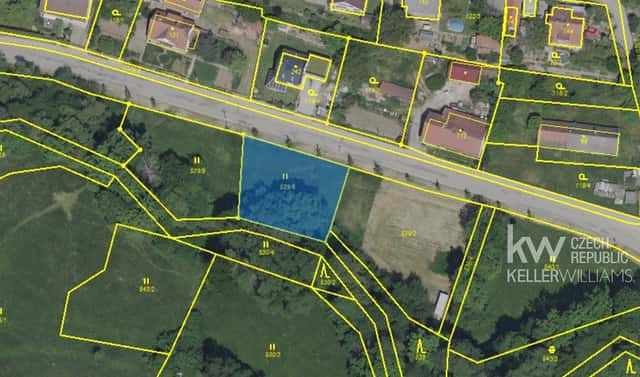 Prodej stavebního pozemku 781 m², Petroupim, okres Benešov