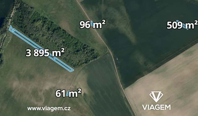 Prodej pole 1 314 m², Dubňany, okres Hodonín