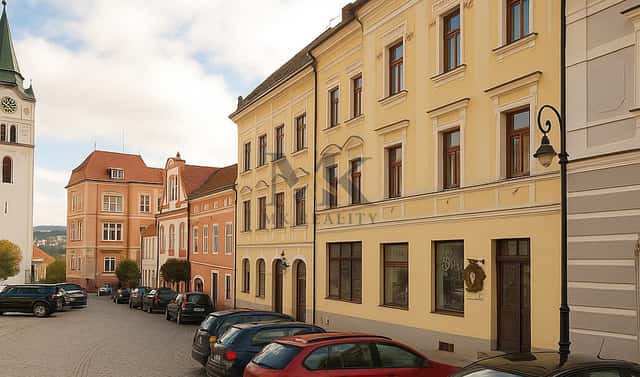 Pronájem bytu 2+1 68 m², náměstí Svobody, Vimperk – Vimperk I, okres Prachatice