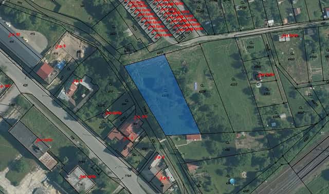 Prodej stavebního pozemku 1 587 m², Suchdol nad Odrou, okres Nový Jičín