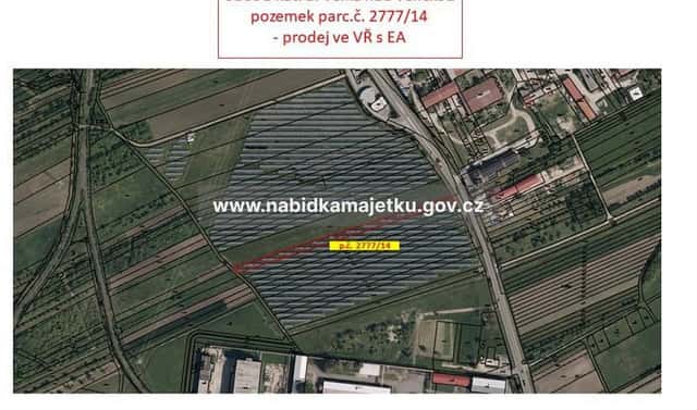 Prodej pole 2 299 m², Velká nad Veličkou, okres Hodonín