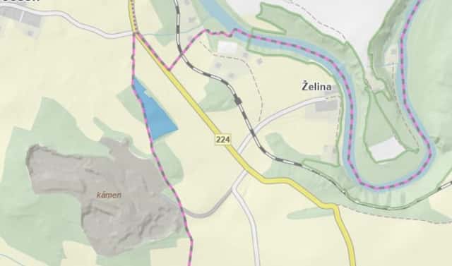 Prodej komerčního pozemku 55 145 m², Rokle – Hradec, okres Chomutov