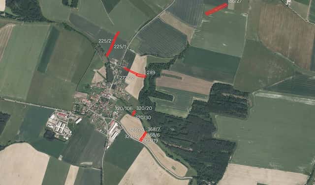 Prodej pole 7 700 m², Lom, okres Tábor