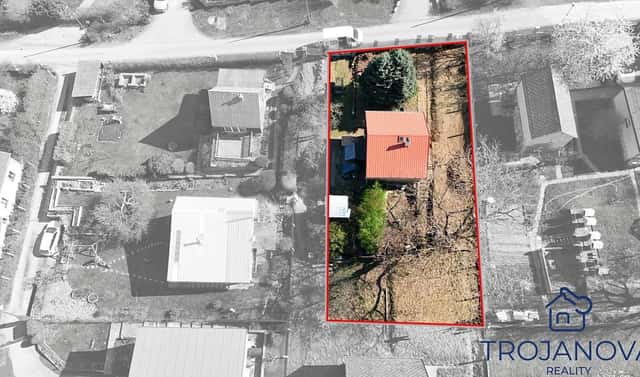 Prodej stavebního pozemku 621 m², K zastávce, Lštění, okres Benešov