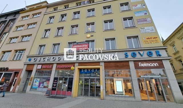 Pronájem kanceláře 62 m², Mírové náměstí, Ústí nad Labem – Ústí nad Labem-centrum