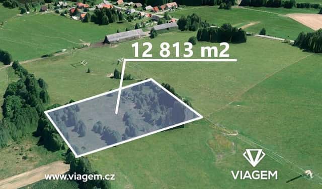 Prodej pole 12 813 m², Ždírec nad Doubravou, okres Havlíčkův Brod