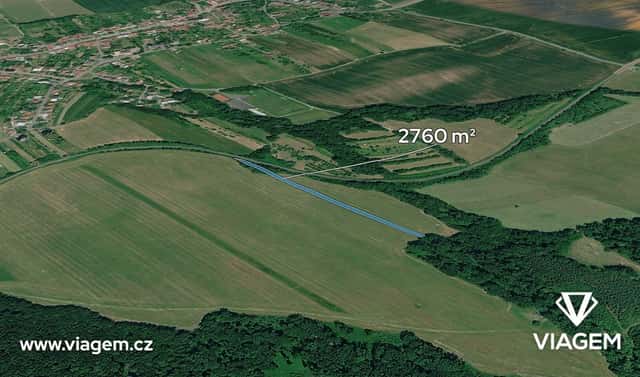 Prodej pole 2 760 m², Loukov, okres Kroměříž