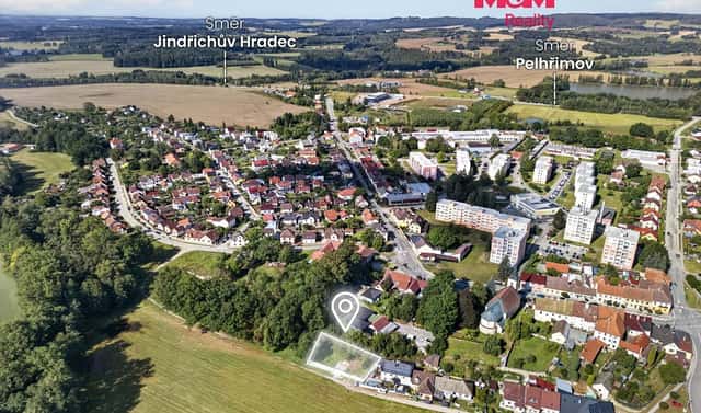 Prodej stavebního pozemku 601 m², Nová Včelnice, okres Jindřichův Hradec