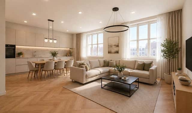 Pronájem bytu 2+kk 66 m², Mírové náměstí, Louny