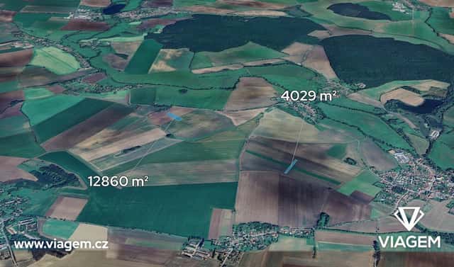 Prodej pole 3 377 m², Smidary, okres Hradec Králové