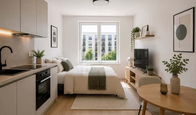 Pronájem bytu 1+kk 38 m², Pod Třebešínem, Praha 10 – Strašnice