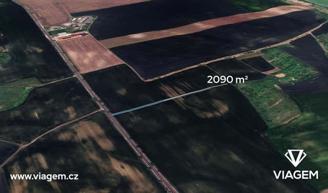 Prodej pole 2 090 m², Hovorany, okres Hodonín