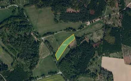 Prodej pole 4 812 m², Kaliště – Podivice, okres Pelhřimov