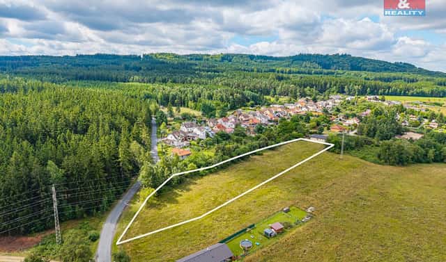 Prodej stavebního pozemku 6 820 m², Medový Újezd, okres Rokycany