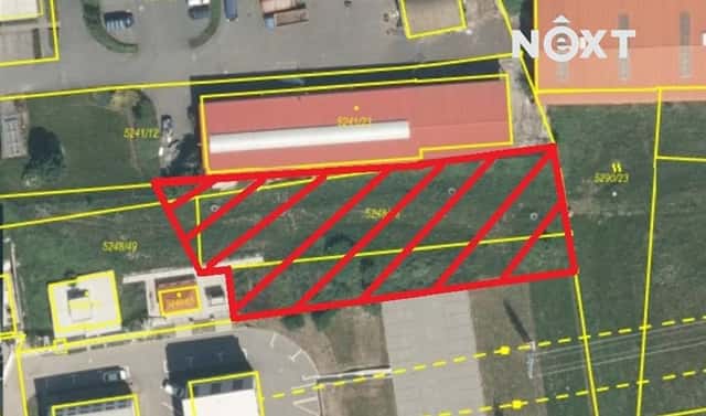 Prodej komerčního pozemku 1 881 m², Sezimovo Ústí, okres Tábor