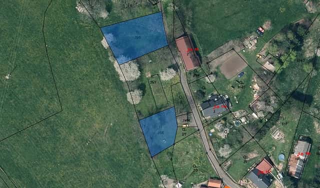 Prodej stavebního pozemku 54 m², Dobrná, okres Děčín