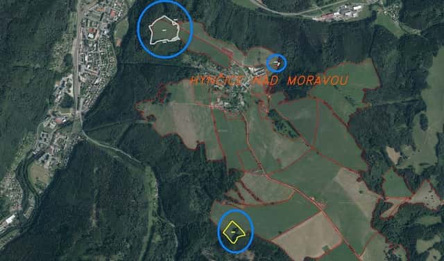 Prodej pole 53 256 m², Hanušovice – Hynčice nad Moravou, okres Šumperk