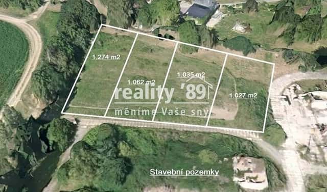 Prodej stavebního pozemku 5 170 m², Luka, okres Česká Lípa
