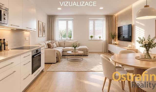 Pronájem bytu 2+kk 51 m², Lidická, Ostrava – Vítkovice, okres Ostrava-město