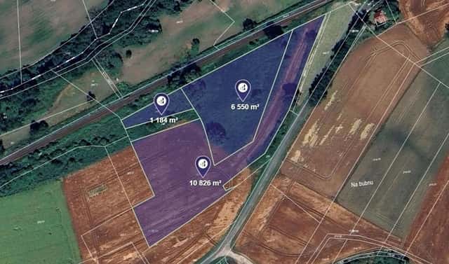 Prodej pole 9 280 m², Kropáčova Vrutice, okres Mladá Boleslav