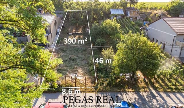 Prodej stavebního pozemku 390 m², Syrovice, okres Brno-venkov