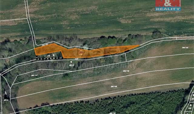 Prodej lesa 1 477 m², Tuchořice, okres Louny