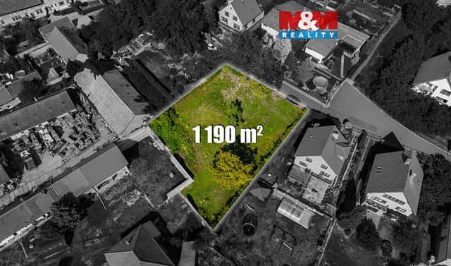 Prodej stavebního pozemku 1 190 m², Všetaty, okres Mělník