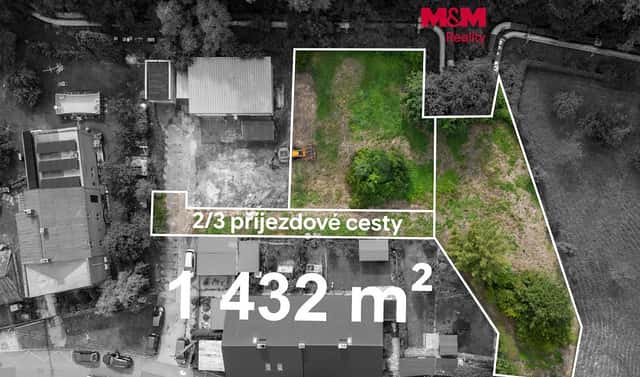 Prodej stavebního pozemku 1 432 m², Ostrava – Zábřeh, okres Ostrava-město