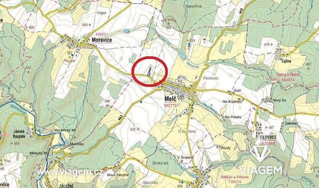 Prodej pole 6 764 m², Melč, okres Opava