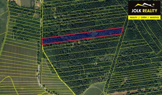 Prodej lesa 13 182 m², Vršovice, okres Opava